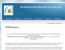 Tablet Screenshot of blieskasteler-schutzengel.de